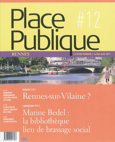 Place publique, Rennes, n° 12. Rennes-sur-Vilaine ?
