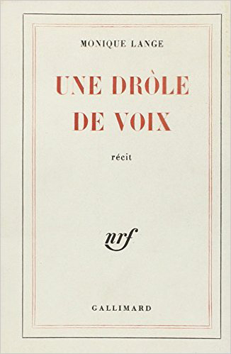 Une Drôle de voix