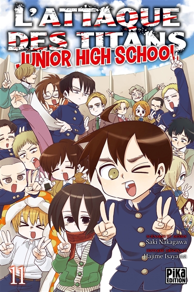 L'attaque des titans : junior high school. Vol. 11