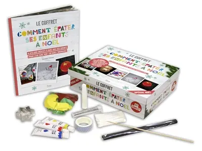 Comment épater ses enfants à Noël : le coffret : 14 ateliers créatifs à faire avec ses enfants à Noël