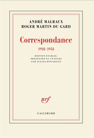 Correspondance : 1928-1958