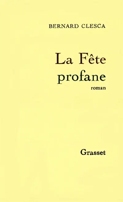 La Fête profane