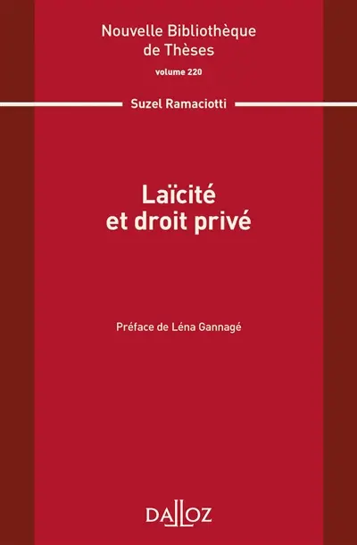 Laïcité et droit privé