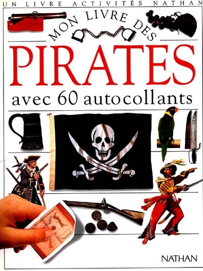 Mon livre des pirates : avec 60 autocollants