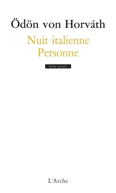 Nuit italienne. Personne