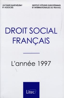 Droit social français : l'année 1997
