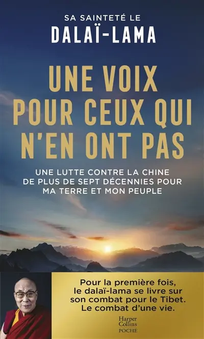 Une voix pour ceux qui n'en ont pas : une lutte contre la Chine de plus de sept décennies pour ma terre et mon peuple
