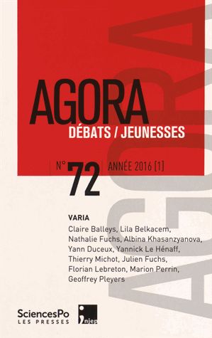 Agora débats jeunesse, n° 72
