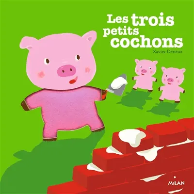 Les trois petits cochons : une histoire à toucher
