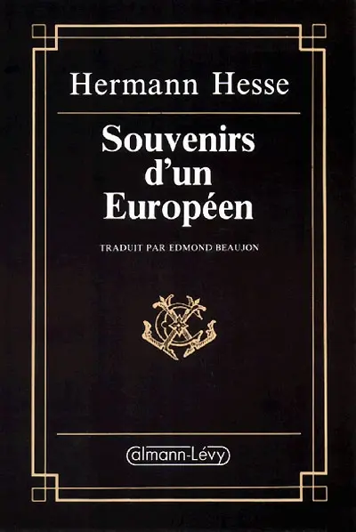 Souvenirs d'un Européen