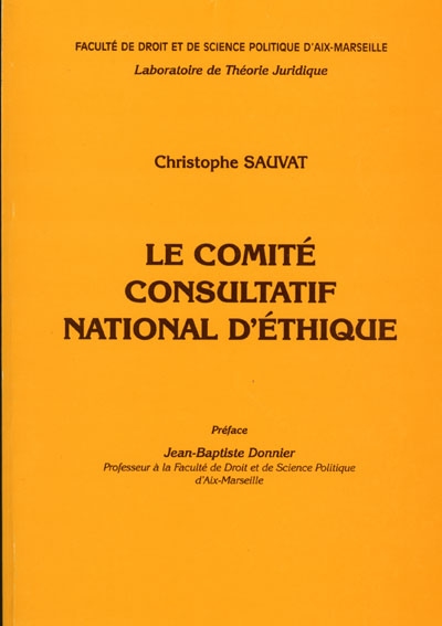 Le Comité consultatif national d'éthique