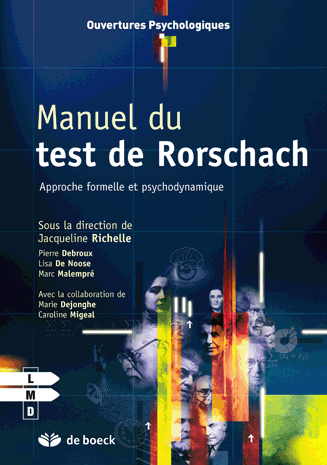 Manuel du test de Rorschach : approche formelle et psychodynamique