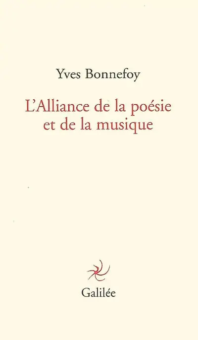 L'alliance de la poésie et de la musique