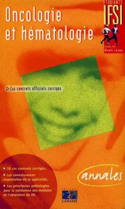 Oncologie et hématologie : sujets officiels corrigés