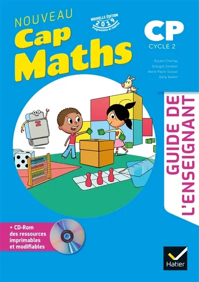 Nouveau Cap maths, CP, cycle 2 : guide de l'enseignant