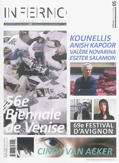 Inferno : arts, scènes, attitudes, n° 5. 56e biennale de Venise
