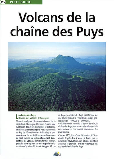 Volcans de la chaîne des Puys
