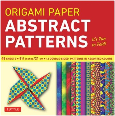 Origami Paper : Abstract Patterns : 8 1/4" - 48 Sheets