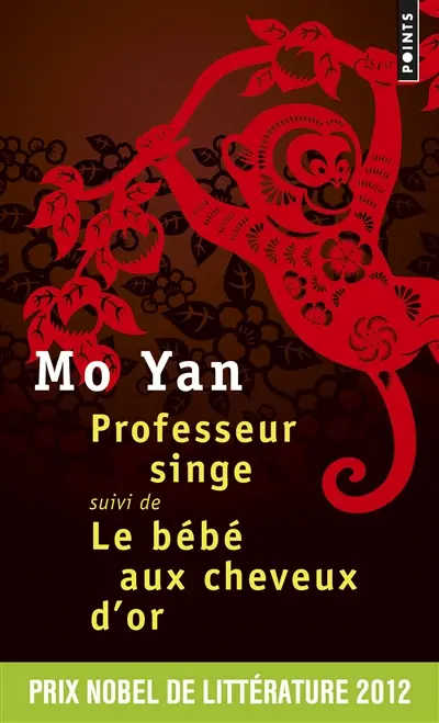 Professeur singe. Le bébé aux cheveux d'or