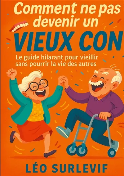 Comment ne pas devenir un vieux con : Le guide hilarant pour vieillir sans pourrir la vie des autres