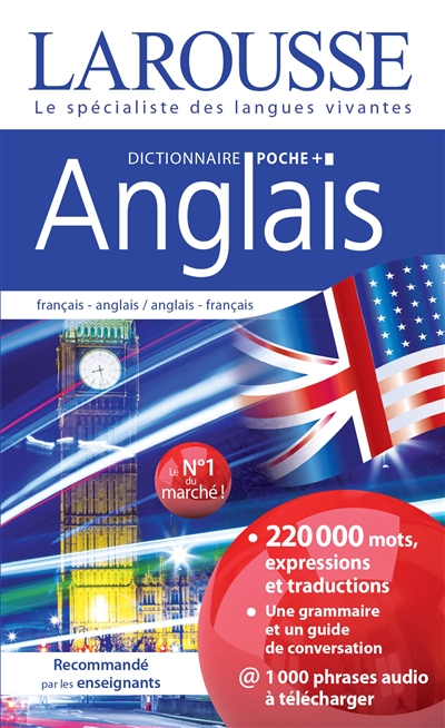 Anglais : dictionnaire de poche plus : français-anglais, anglais-français