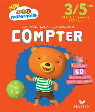 Activités pour apprendre à compter : 3-5 ans, petite et moyenne sections