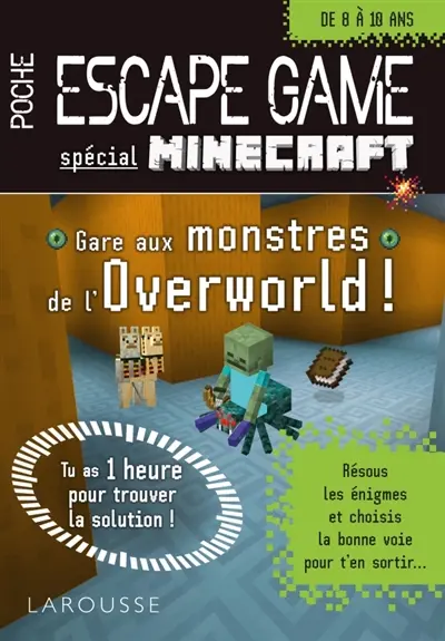 Escape game Minecraft : Gare aux monstres de l'overworld