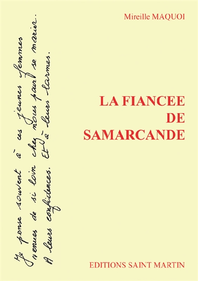 La fiancée de Samarcande