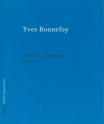 Yves Bonnefoy