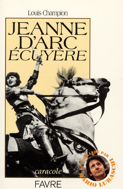 Jeanne d'Arc, écuyère