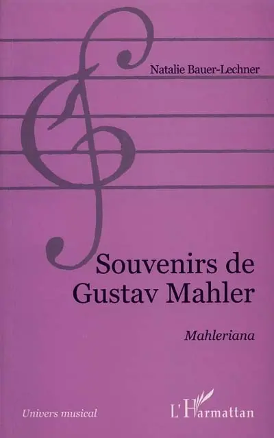 Souvenirs de Gustav Malher : Malheriana. Quelques heures passées avec Mahler