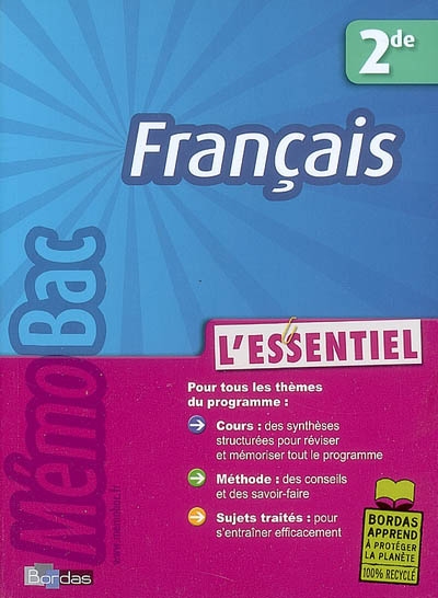 Français 2de