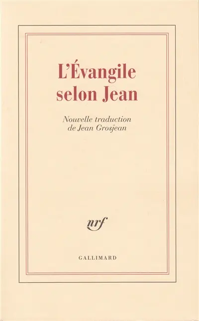 L'Evangile selon Jean