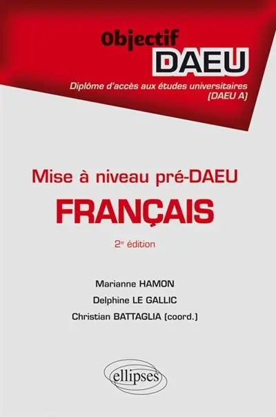 Français : mise à niveau pré-DAEU