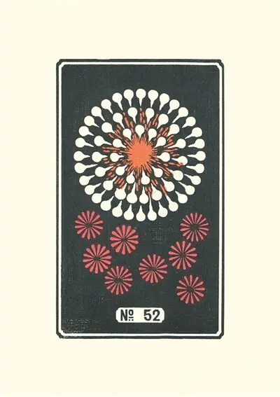 Feux d'artifice japonais : carnet