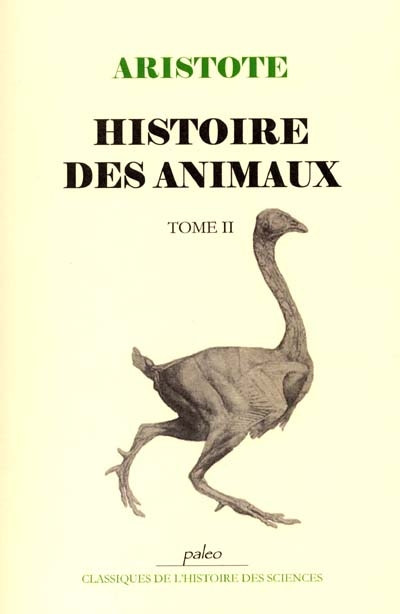 Histoire des animaux. Vol. 2