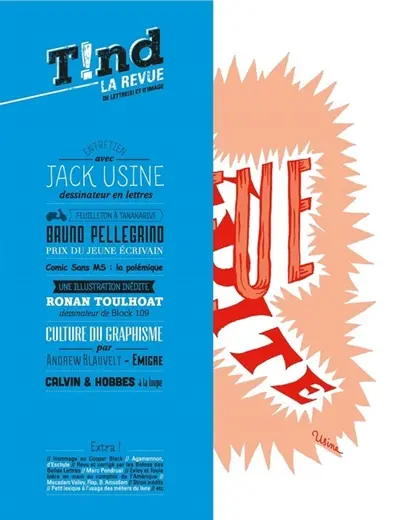 Tind : la revue, n° 1. Pépite bleue