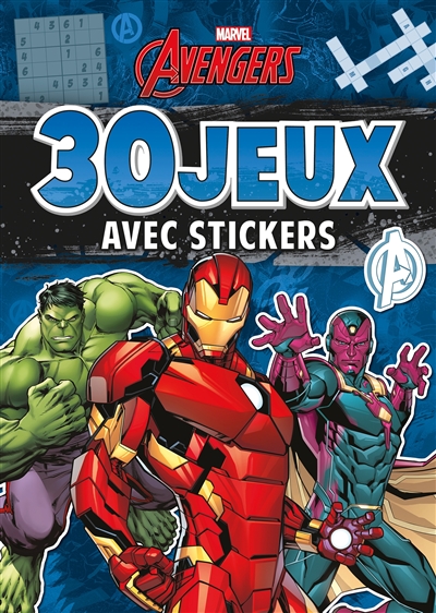 Avengers : 30 jeux avec stickers
