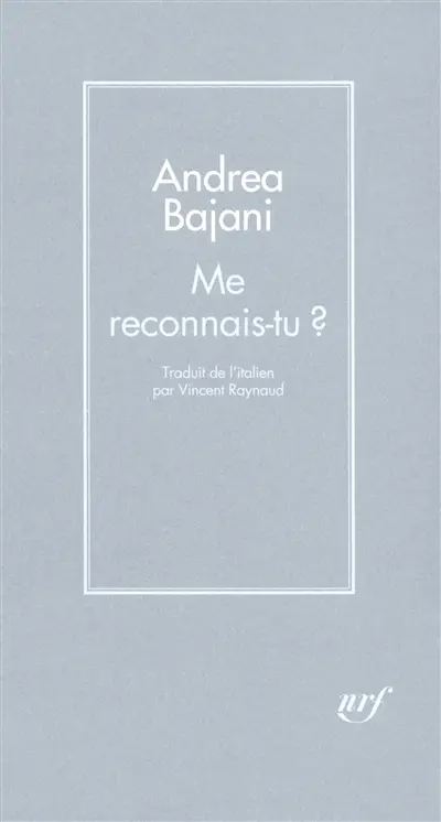 Me reconnais-tu ? : récit