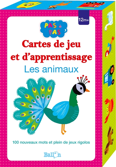 Les animaux : cartes de jeu et d'apprentissage