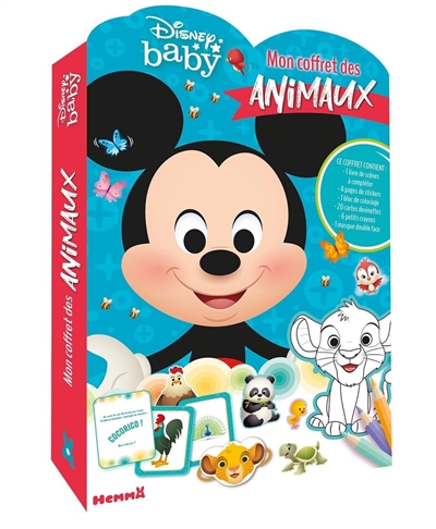 Disney baby : mon coffret des animaux