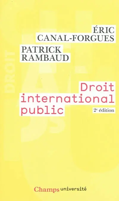 Droit international public