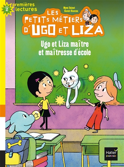 Ugo et Liza maître et maîtresse d'école