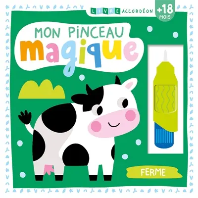 Livre accordéon : Mon pinceau magique : Ferme
