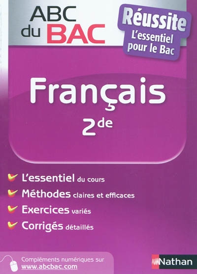 Abc bac réussite français 2de N211