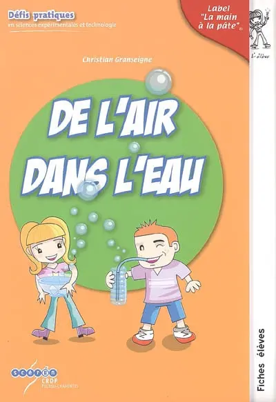 De l'air dans l'eau