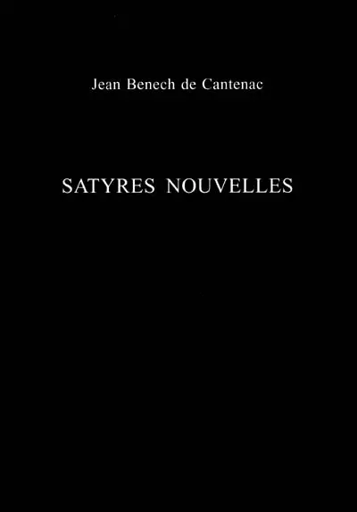 Satyres nouvelles