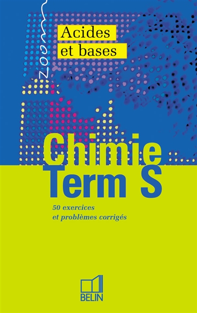 Chimie, acides et bases, terminale S