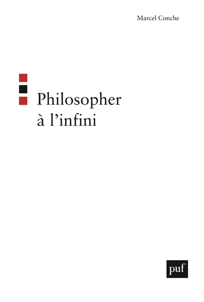 Philosopher à l'infini