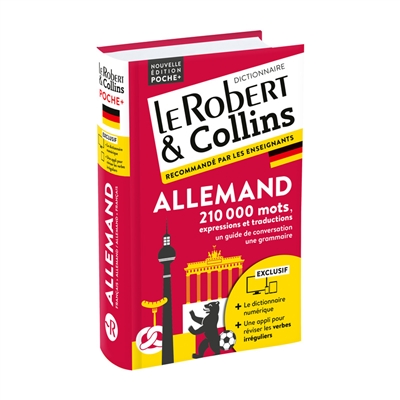 Le Robert & Collins allemand poche + : français-allemand, allemand-français